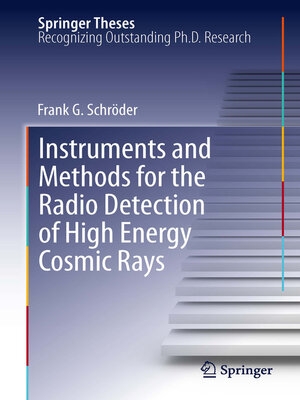 cover image of Instruments and Methods for the Radio Detection of High Energy Cosmic Rays